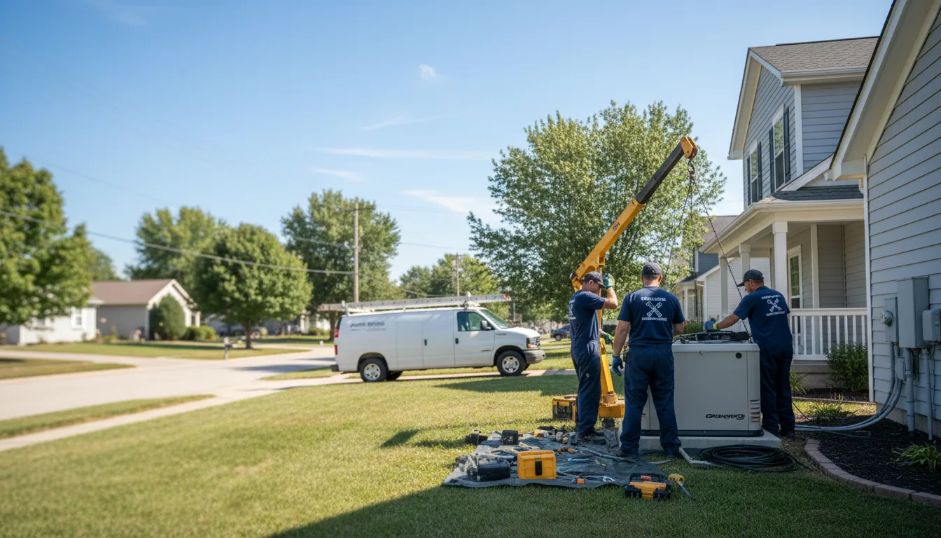 Generator Installation in Kechi, KS near me